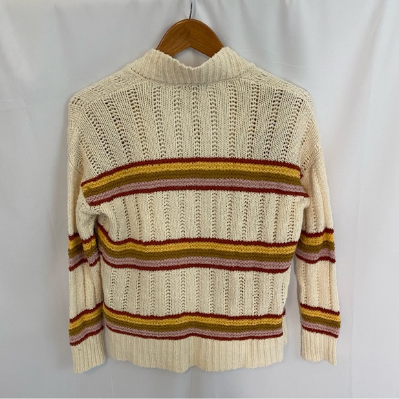 NWT Madewell Striped Diaz Open Cardigan - Picture 10 of 11